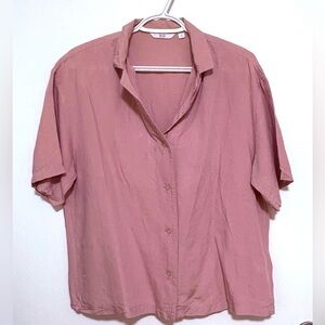 Uniqlo Pink Women's Top XL EUC
